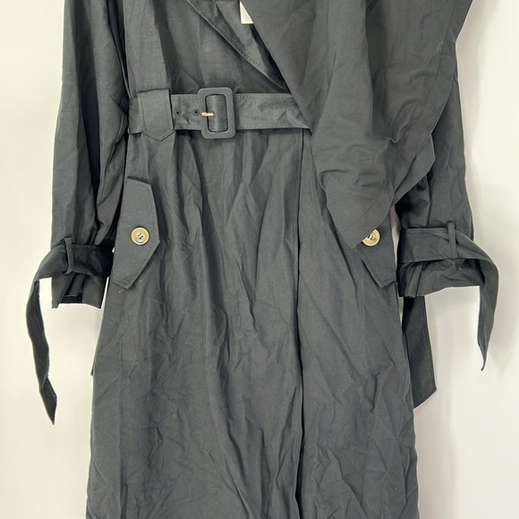 jlux label NWT trench coat women’s small/medium - Picture 3 of 12